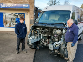 Local tool charity seeks support after van destroyed by thieves