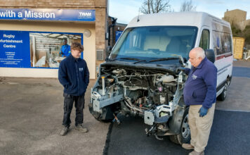 Local tool charity seeks support after van destroyed by thieves