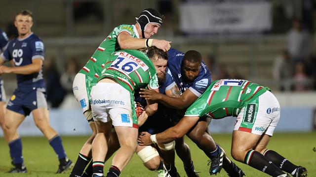 Leicester Tigers and Newcastle Falcons win in Premiership Rugby Cup